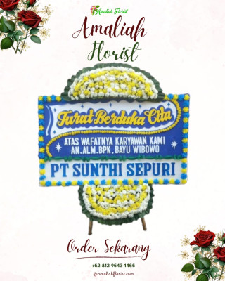 Papan Bunga Duka di Lebakgede