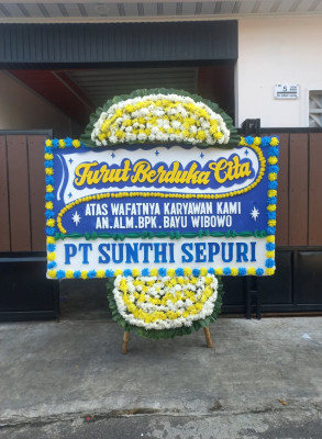 Papan Bunga Duka di Lebakgede