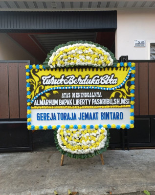 Papan Bunga Duka di Lebakgede