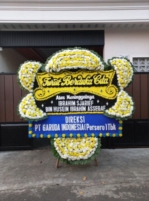 Papan Bunga Duka di Lebakgede